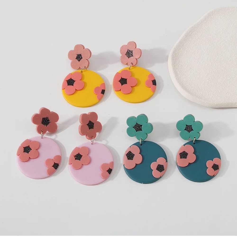 Ceramic earrings